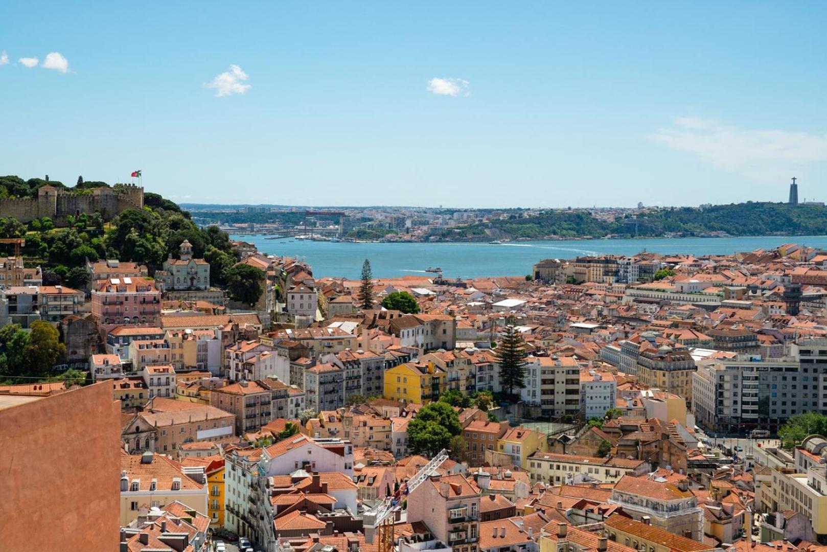 With A Cozy Private Terrace Specially At Night Lisbon