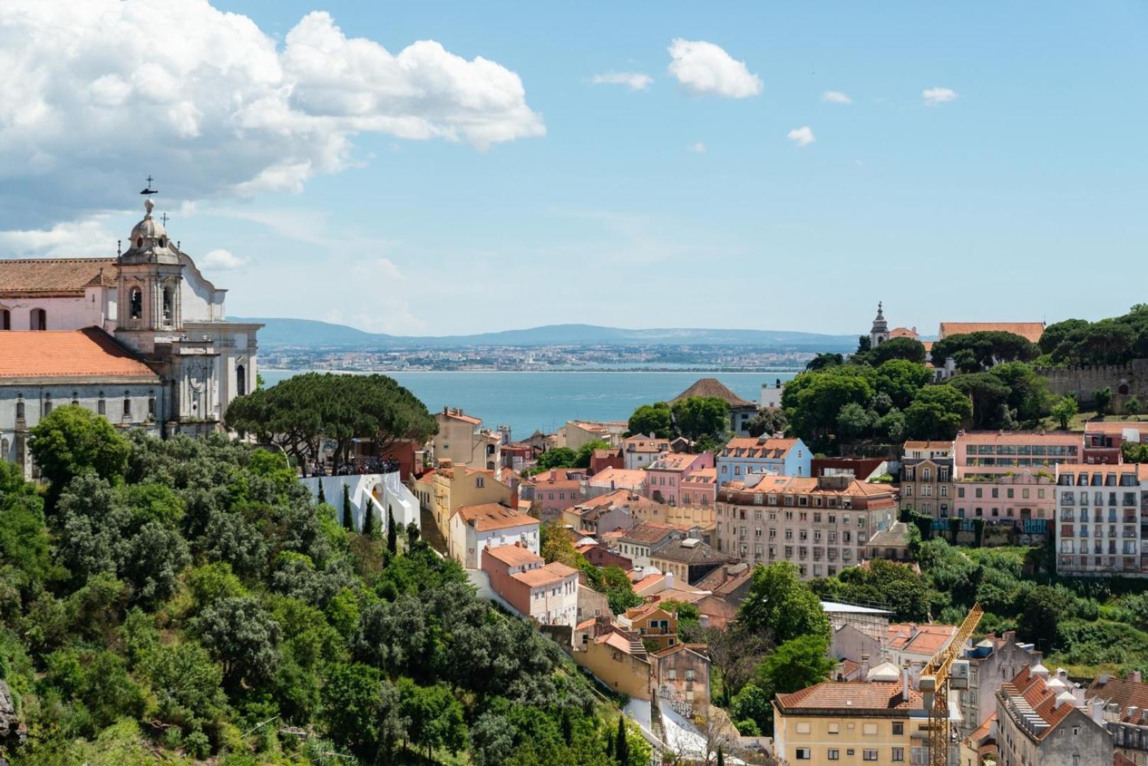 With A Cozy Private Terrace Specially At Night Lisbon